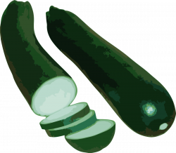Zucchini Clipart | Letters Format